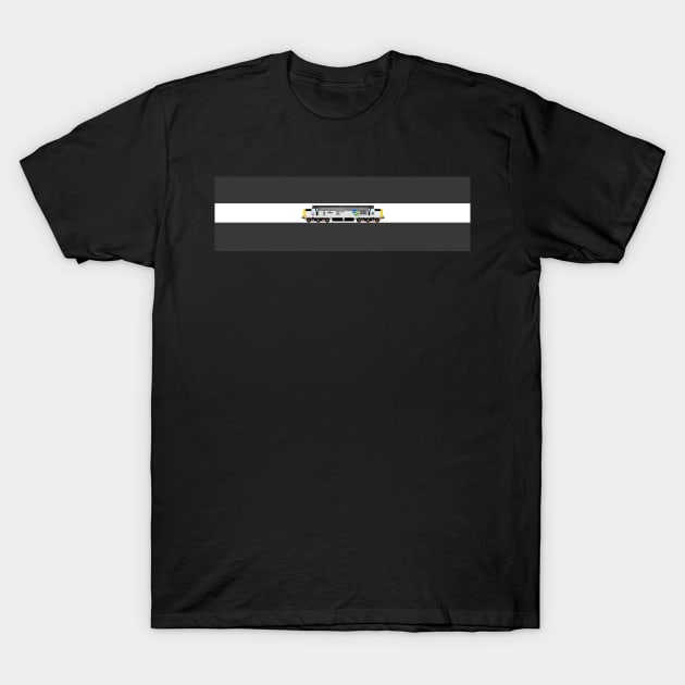 Class 37 Cardiff Canton T-Shirt by ontherails
